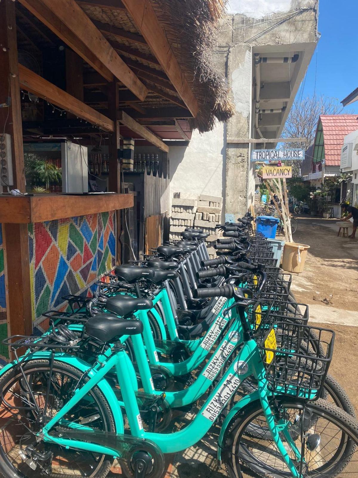 Tropical House Bungalows Gili Trawangan Luaran gambar